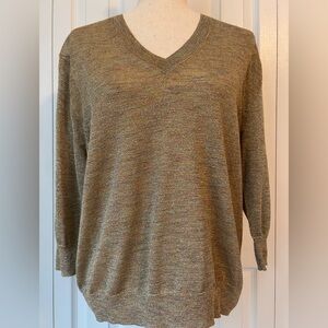 J. Crew Metallic Knit Sweater